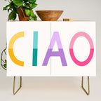 Ciao hand lettering Credenza Gallery Image 1