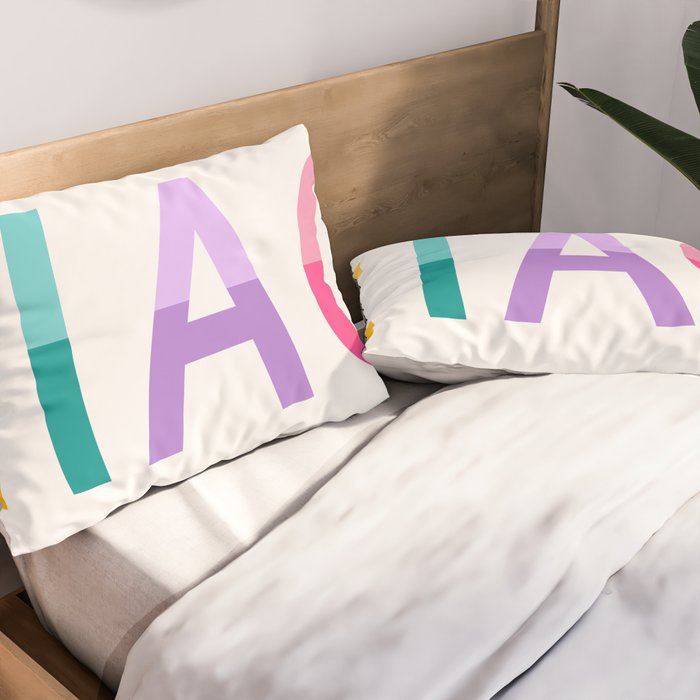 Ciao hand lettering Pillow Sham Gallery Image 2