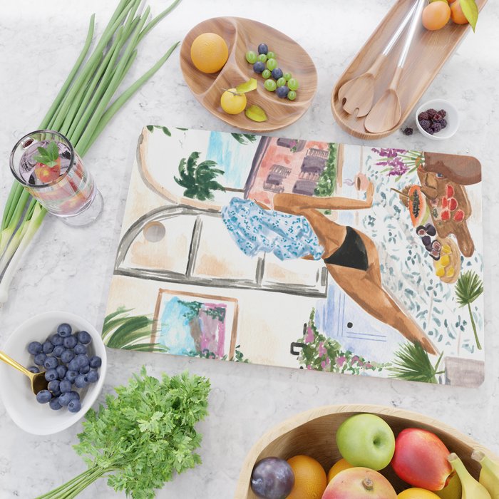 A Peaceful Morning Cutting Board Gallery Image 2