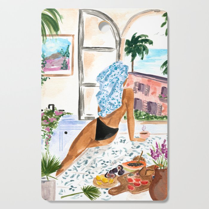 A Peaceful Morning Cutting Board Gallery Image 1