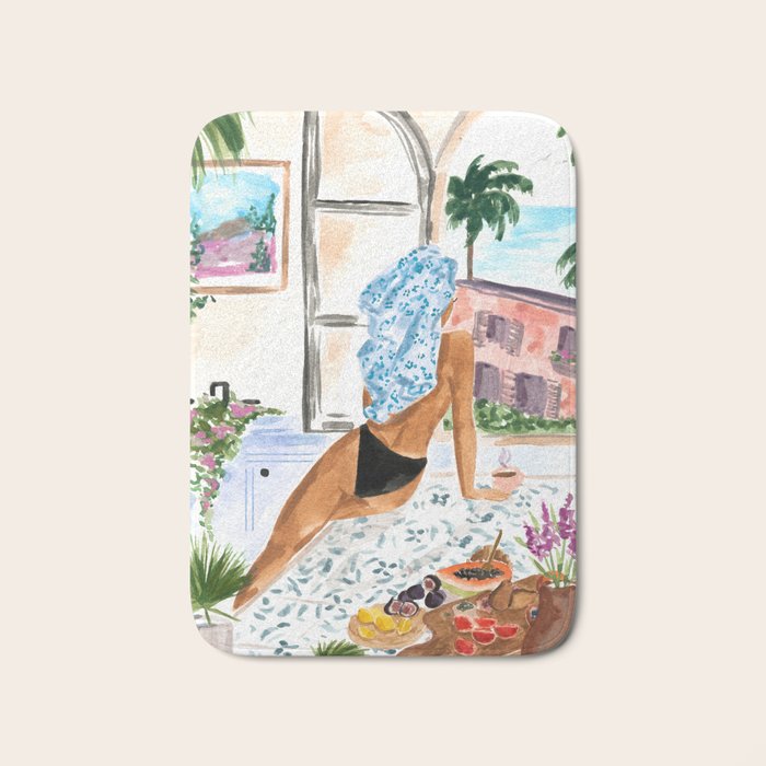 A Peaceful Morning Bath Mat Gallery Image 1