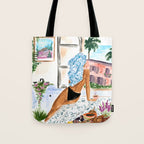 A Peaceful Morning Tote Bag Gallery Image 1