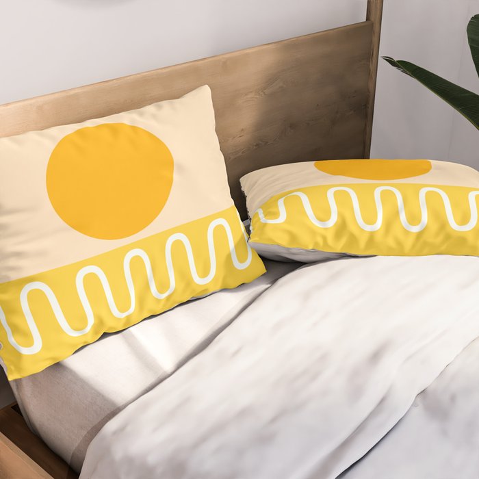 Abstract Landscape 22B Pillow Sham Gallery Image 2