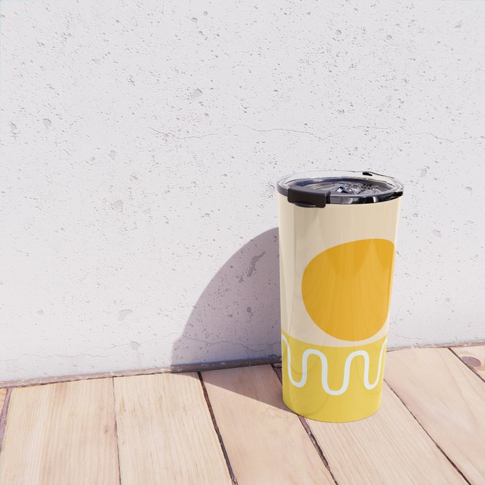 Abstract Landscape 22B Travel Mug Gallery Image 4