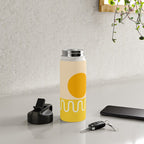 Abstract Landscape 22B Water Bottle Gallery Image 4