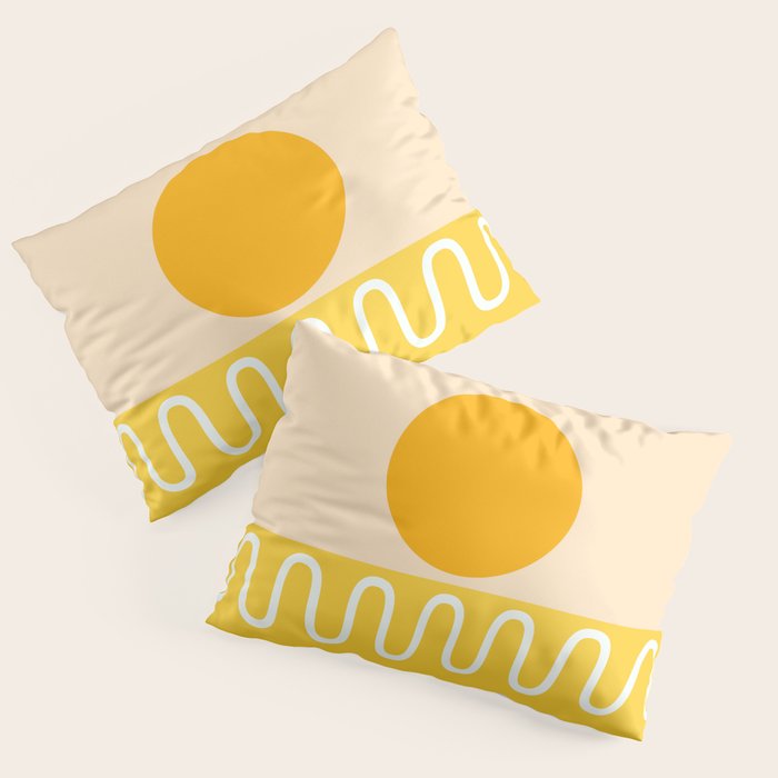 Abstract Landscape 22B Pillow Sham Gallery Image 1