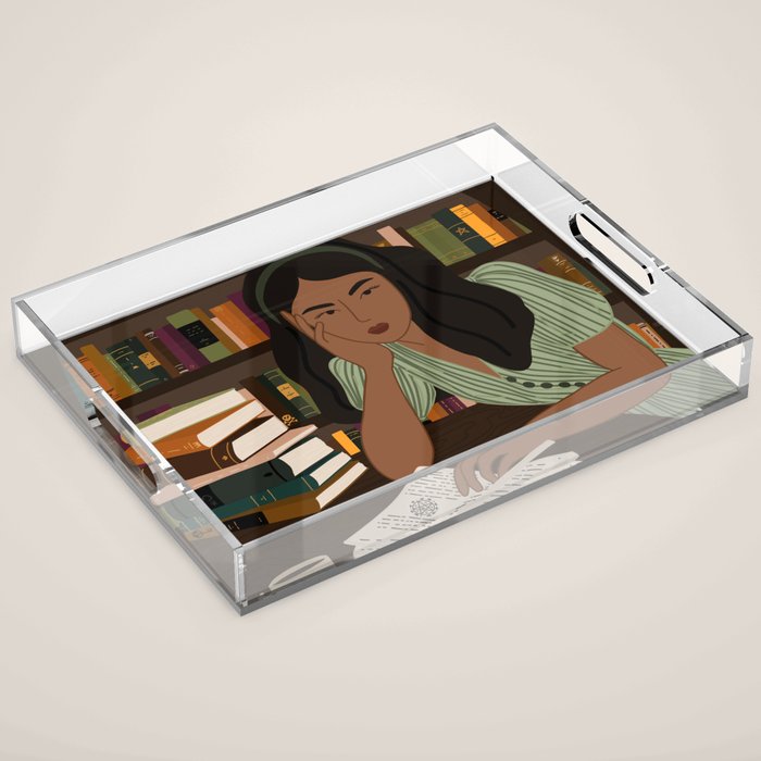 Studying Spells Acrylic Tray Gallery Image 1