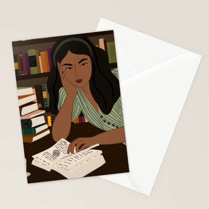 Studying Spells Stationery Card Gallery Image 2