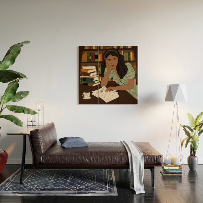 Studying Spells Wood Wall Art Gallery Image 2