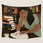 Studying Spells Wall Tapestry Gallery Image 4