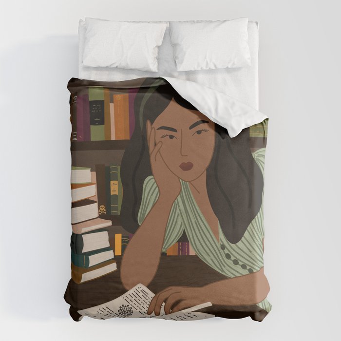 Studying Spells Duvet Cover Gallery Image 1