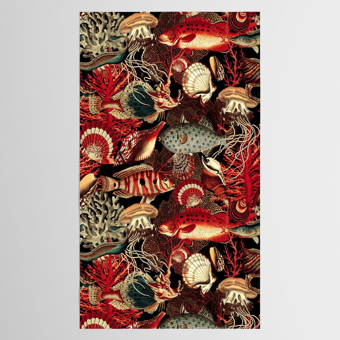 Fish and Corals Tablecloth Gallery Image 2