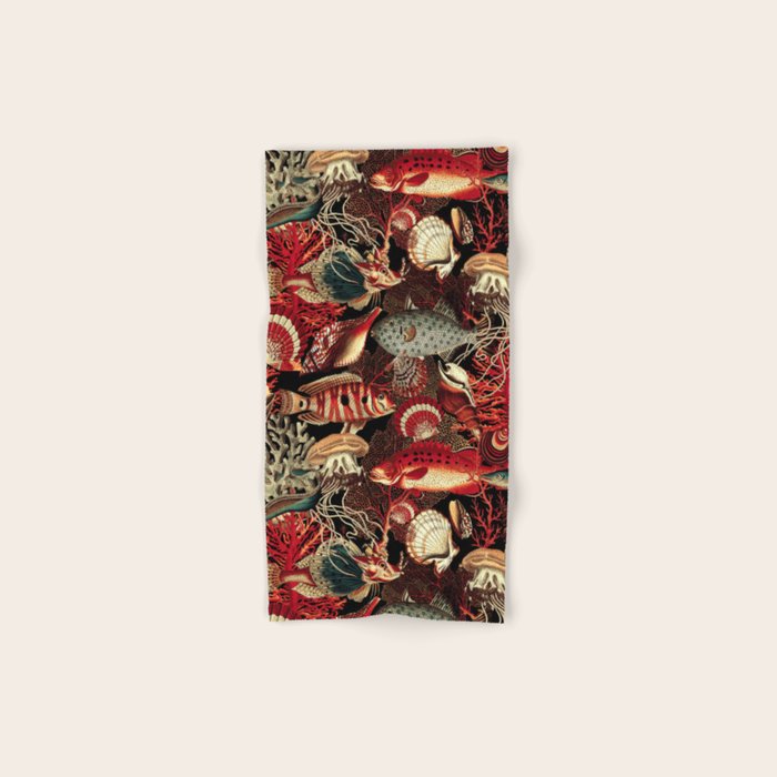 Fish and Corals Bath Towel Gallery Image 1