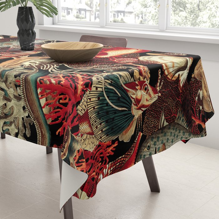 Fish and Corals Tablecloth Gallery Image 3