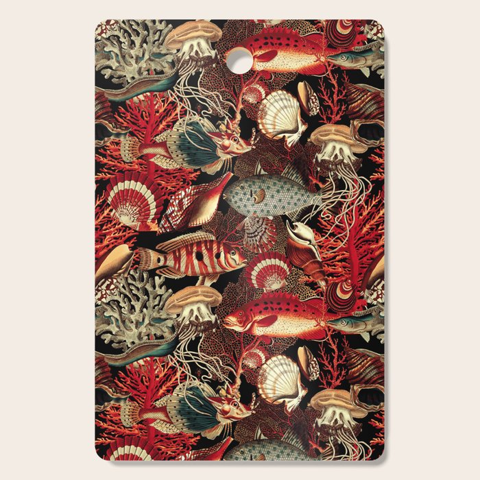 Fish and Corals Cutting Board Gallery Image 1