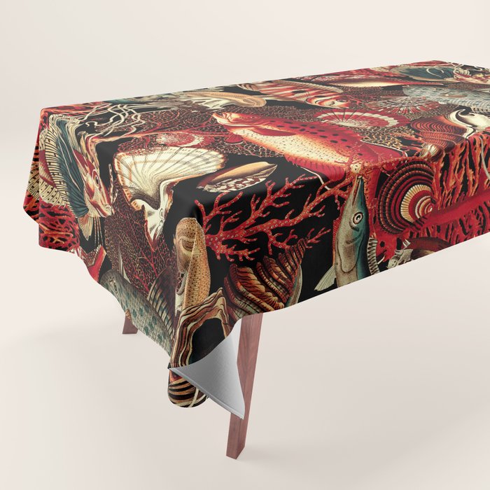 Fish and Corals Tablecloth Gallery Image 1