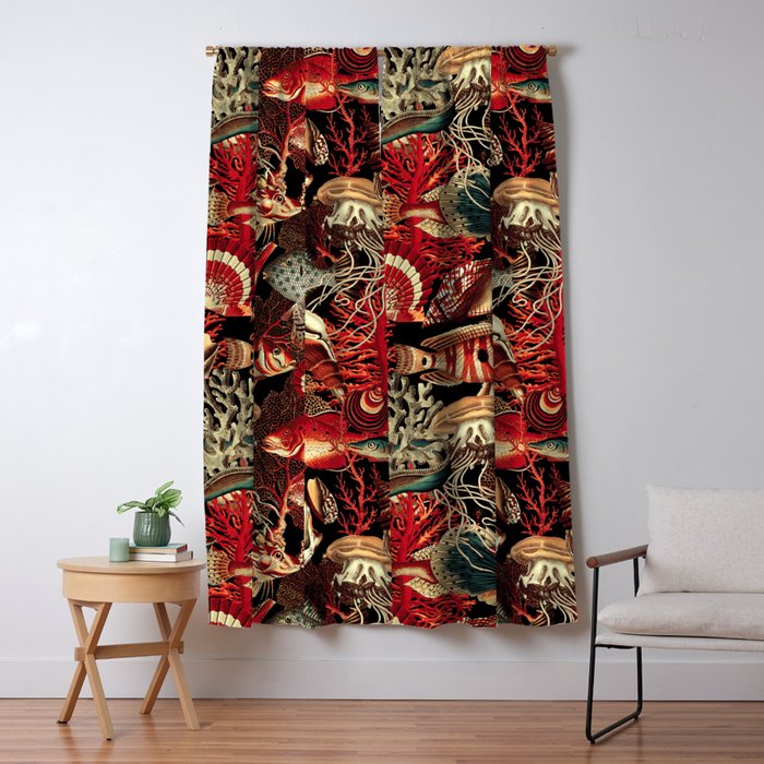 Fish and Corals Window Curtain Gallery Image 5