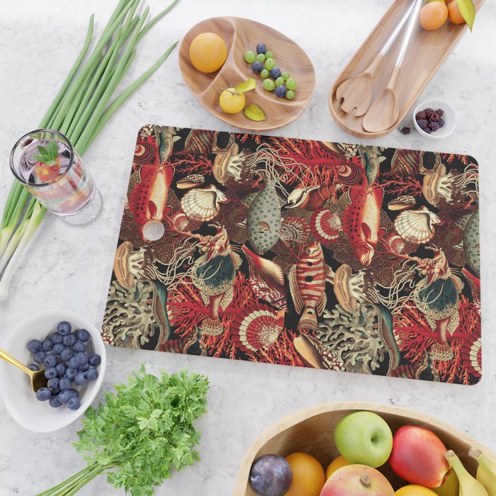 Fish and Corals Cutting Board Gallery Image 2