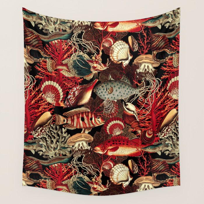 Fish and Corals Wall Tapestry Gallery Image 4
