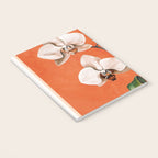 White Orchid Floral Art 3  Notebook Gallery Image 3
