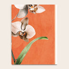 White Orchid Floral Art 3  Notebook Gallery Image 4