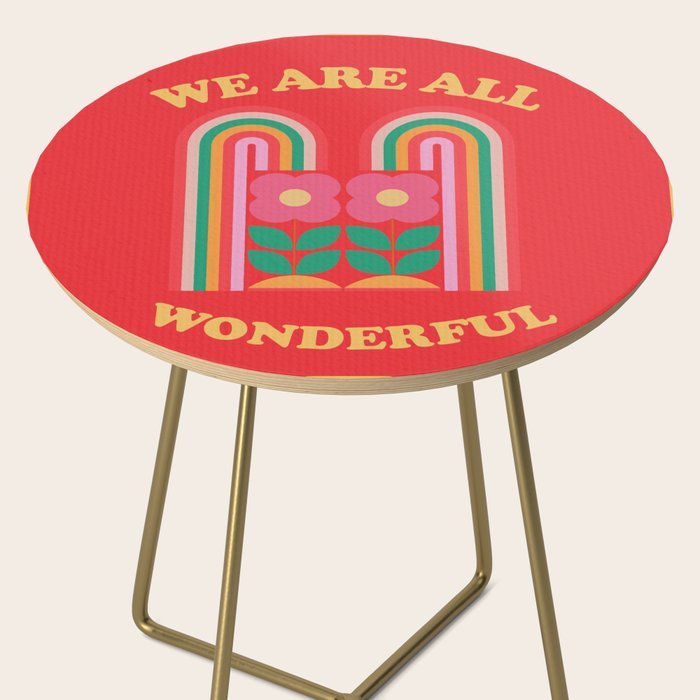 We Are All Wonderful 3 Side Table Gallery Image 2