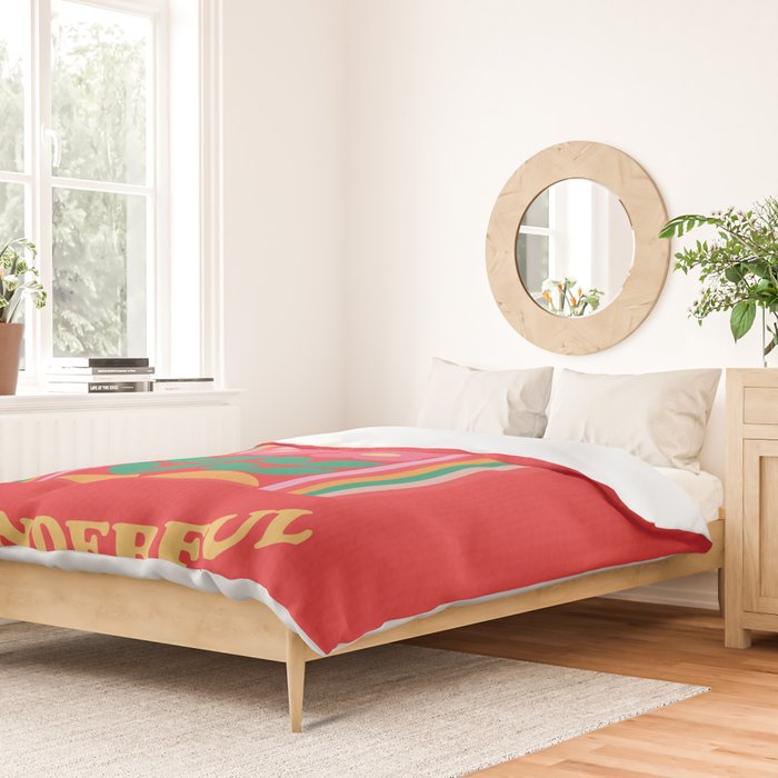 We Are All Wonderful 3 Duvet Cover Gallery Image 2