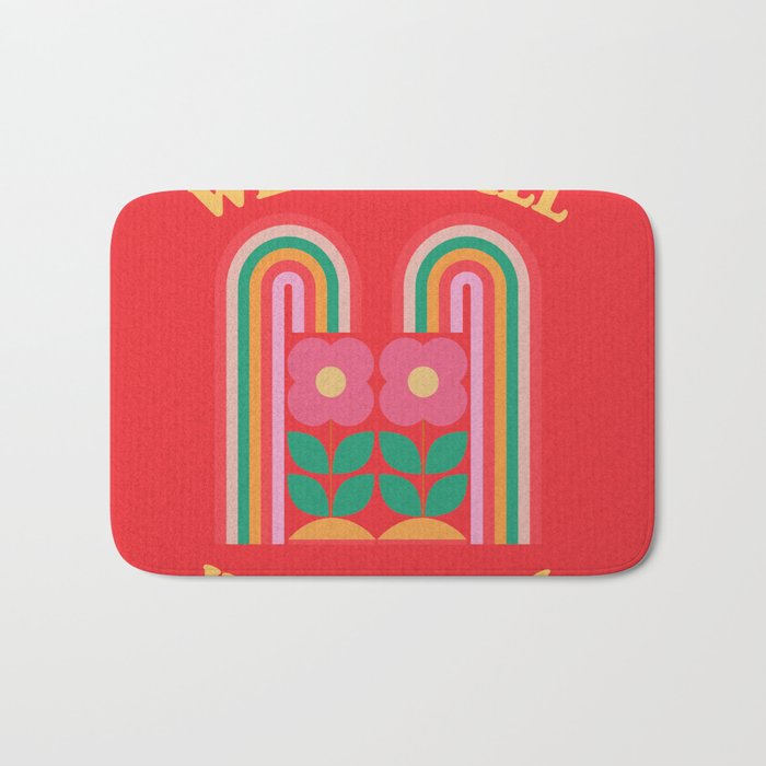 We Are All Wonderful 3 Bath Mat Gallery Image 1