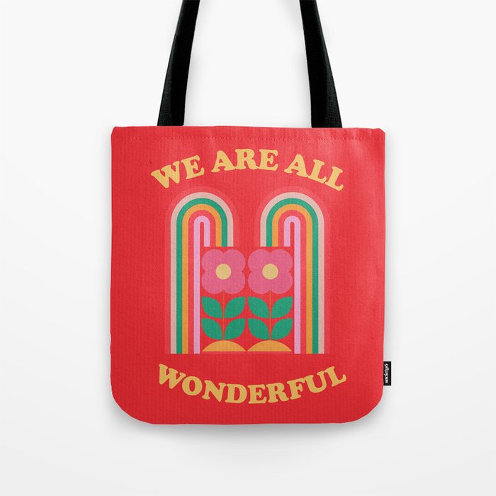 We Are All Wonderful 3 Tote Bag Gallery Image 1
