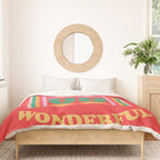 We Are All Wonderful 3 Duvet Cover Gallery Image 3