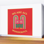 We Are All Wonderful 3 Wall Mural Gallery Image 2