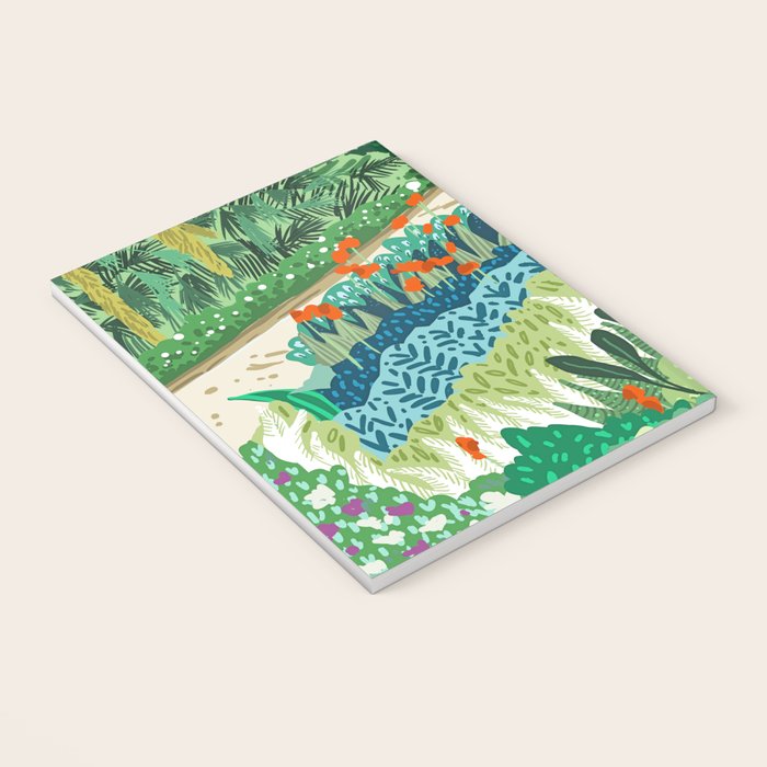 Solo Walk, Nature Jungle Forest Tropical Colorful Vibrant Bortanical Illustration Painting Notebook Gallery Image 3