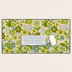 Flower power Desk Mat Gallery Image 1