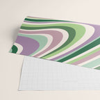 Liquid Swirl Groovy Ripple Retro 60s & 70s Pattern II Wrapping Paper Gallery Image 2