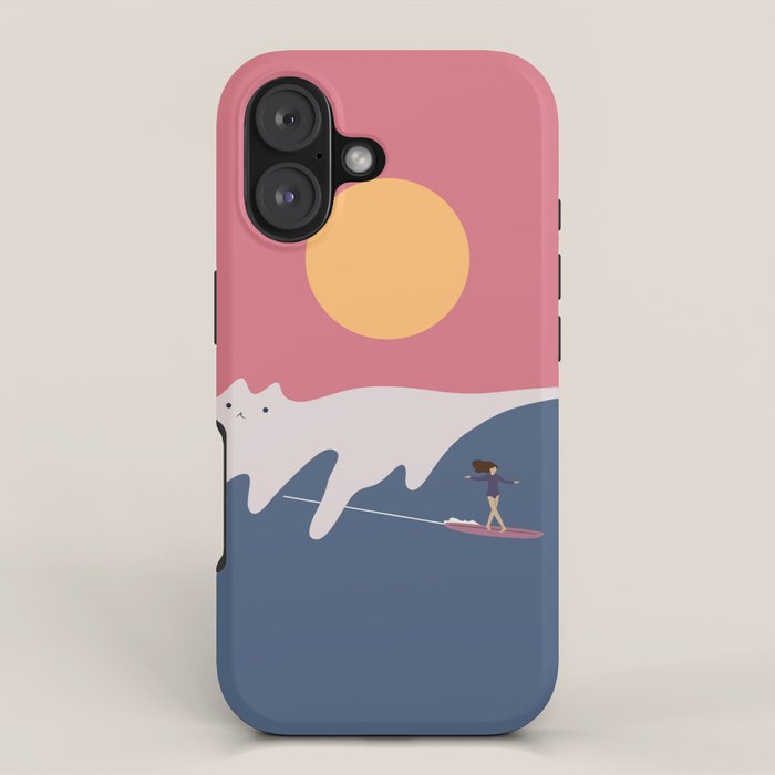 Cat Landscape 91 iPhone Case Gallery Image 1