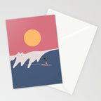Cat Landscape 91 Stationery Card Gallery Image 2