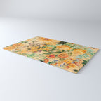 Vintage & Shabby Chic -  Sunny Gold Botanical Flowers Summer Day Rug Gallery Image 3