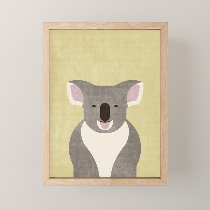 FAUNA / Koala Bear Mini Art Print Gallery Image 1