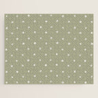 Sparkles Sage Green Jigsaw Puzzle Gallery Image 1
