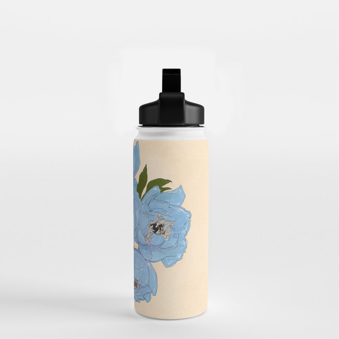 Bouquet Gift Blue Water Bottle Gallery Image 2