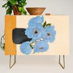 Bouquet Gift Blue Credenza Gallery Image 1