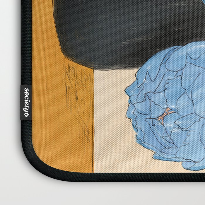 Bouquet Gift Blue Laptop Sleeve Gallery Image 3