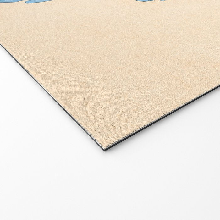 Bouquet Gift Blue Welcome Mat Gallery Image 2