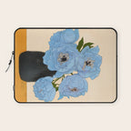 Bouquet Gift Blue Laptop Sleeve Gallery Image 1