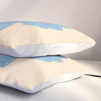 Bouquet Gift Blue Pillow Sham Gallery Image 3