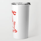 Bring Your Ass Kicking Boots! Cute & Cool Retro Cowgirl Design Travel Mug Gallery Image 2