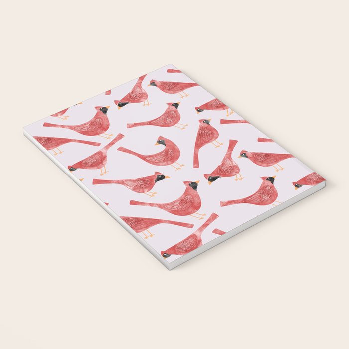 Red  Cardinal Birds Notebook Gallery Image 3