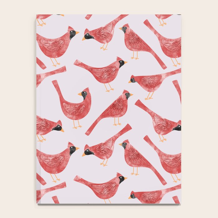 Red  Cardinal Birds Notebook Gallery Image 4