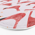 Red  Cardinal Birds Bath Mat Gallery Image 3