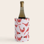 Red  Cardinal Birds Wine Chiller Gallery Image 2